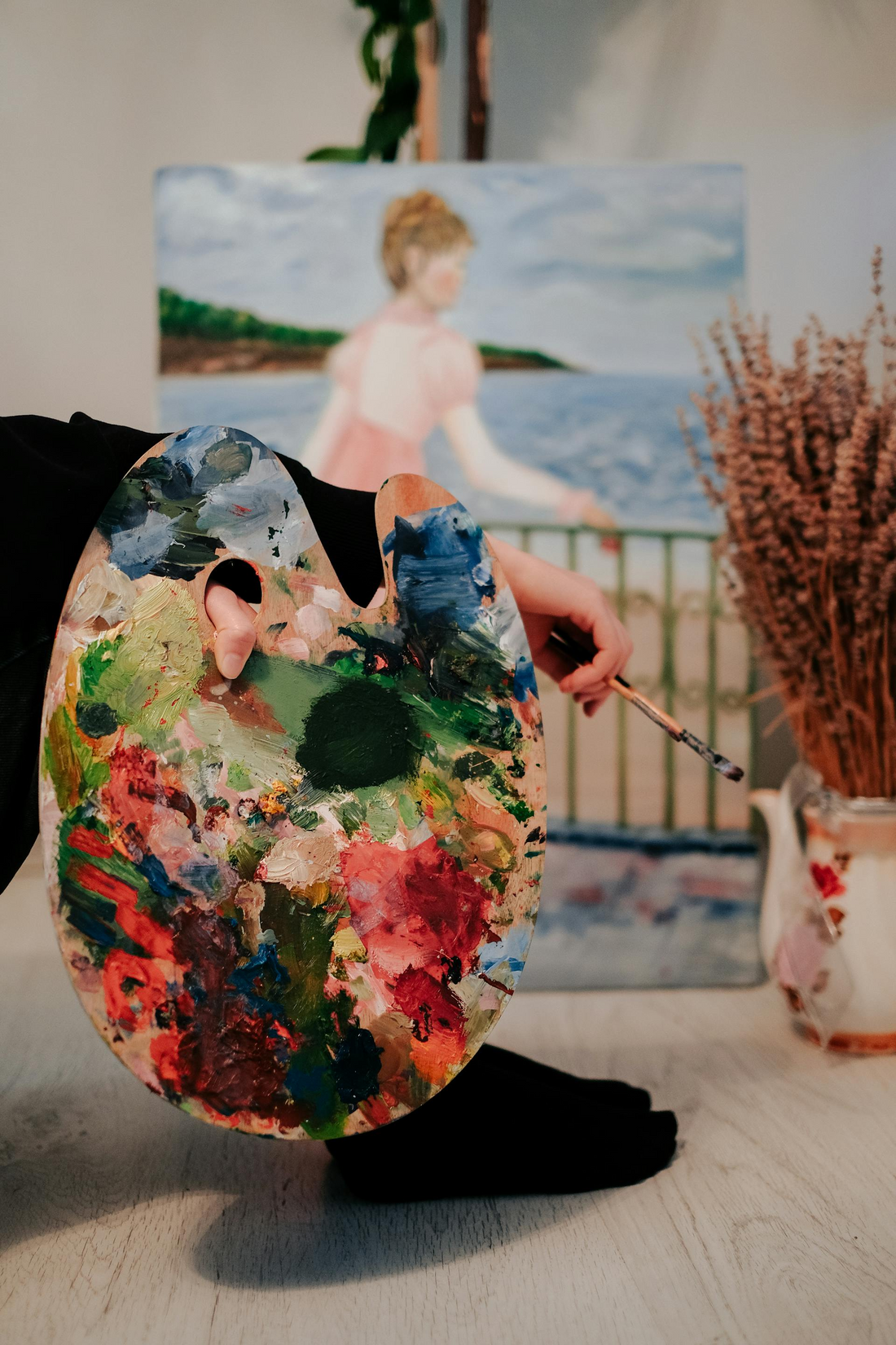 P9 Artist Oil Paint Set 9 NonToxic Paints for Fast Drying Painting p9artboutique